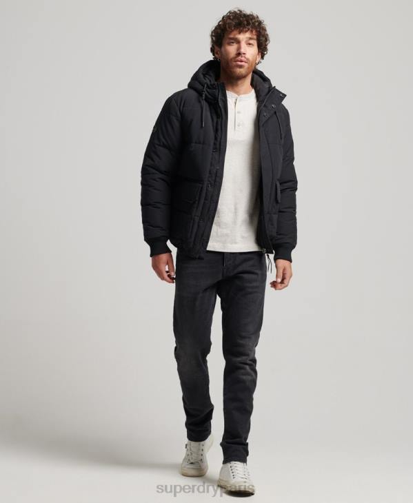 Superdry Hommes doudoune de montagne D64Z4696 vêtements gris foncé