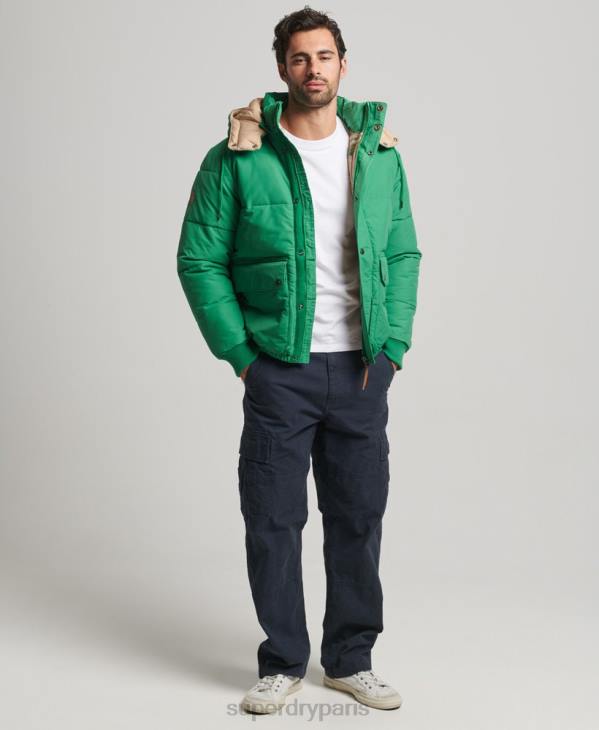 Superdry Hommes doudoune de montagne D64Z4750 vêtements vert