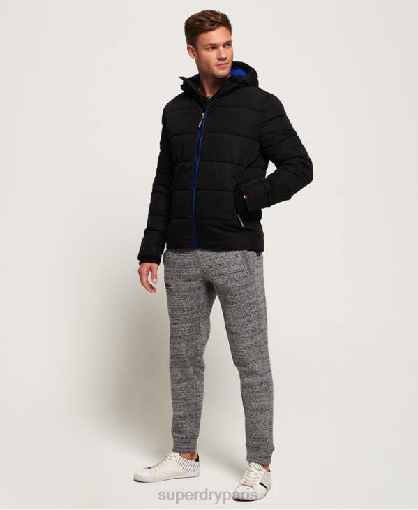 Superdry Hommes doudoune de sport D64Z1170 vêtements noir