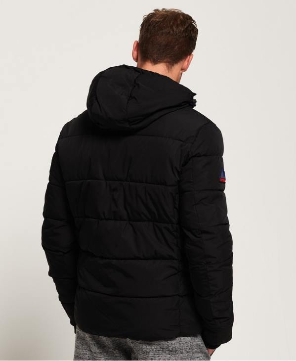 Superdry Hommes doudoune de sport D64Z1170 vêtements noir