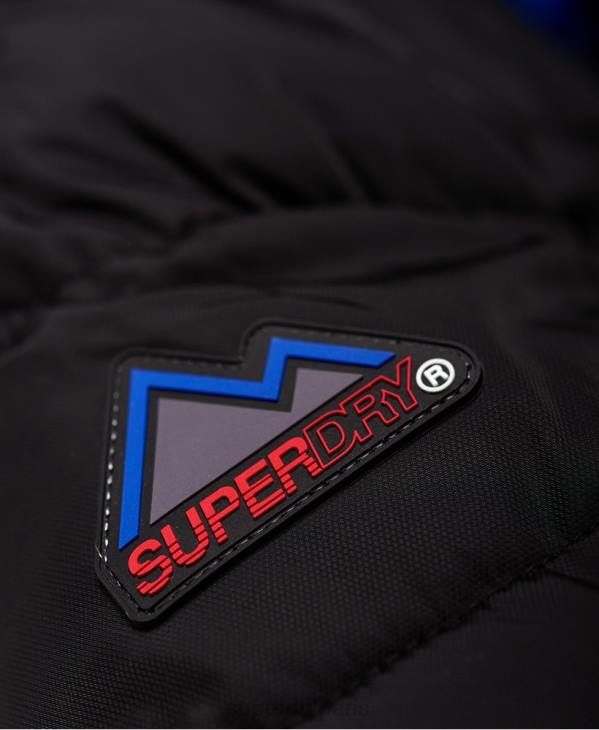 Superdry Hommes doudoune de sport D64Z1170 vêtements noir