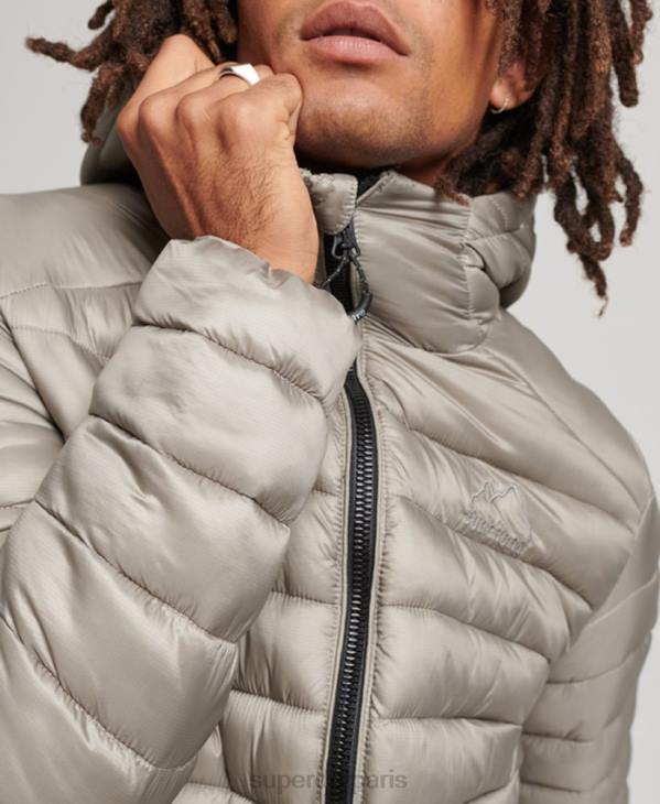 Superdry Hommes doudoune légère D64Z949 vêtements gris foncé