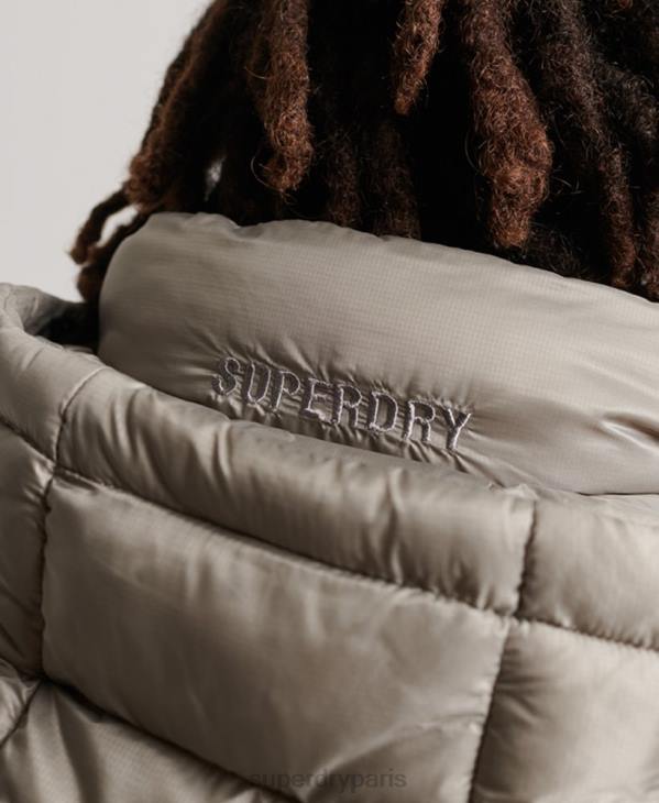 Superdry Hommes doudoune légère D64Z949 vêtements gris foncé
