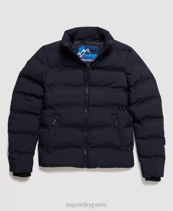 Superdry Hommes doudoune matelassée ultime radar D64Z4735 vêtements marine