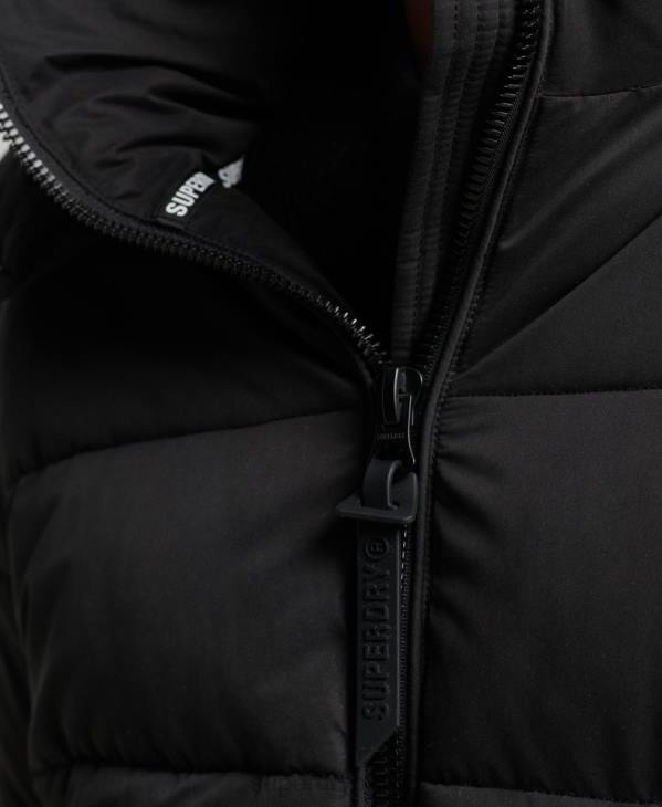 Superdry Hommes doudoune montagne en microfibre D64Z1143 vêtements noir