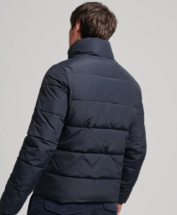 Superdry Hommes doudoune rétro D64Z4561 vêtements marine