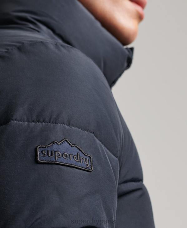 Superdry Hommes doudoune rétro D64Z4561 vêtements marine