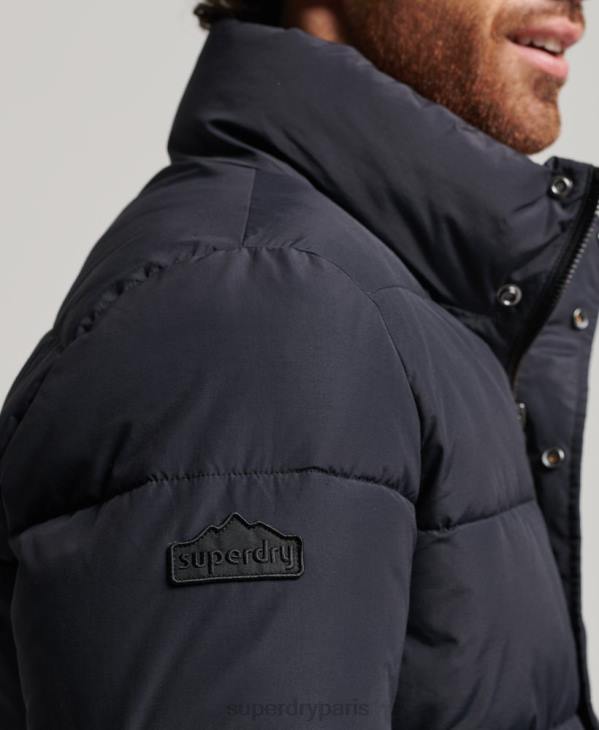 Superdry Hommes doudoune rétro D64Z4697 vêtements gris foncé