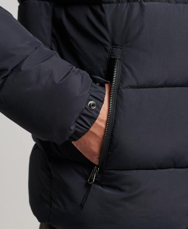 Superdry Hommes doudoune rétro D64Z4697 vêtements gris foncé