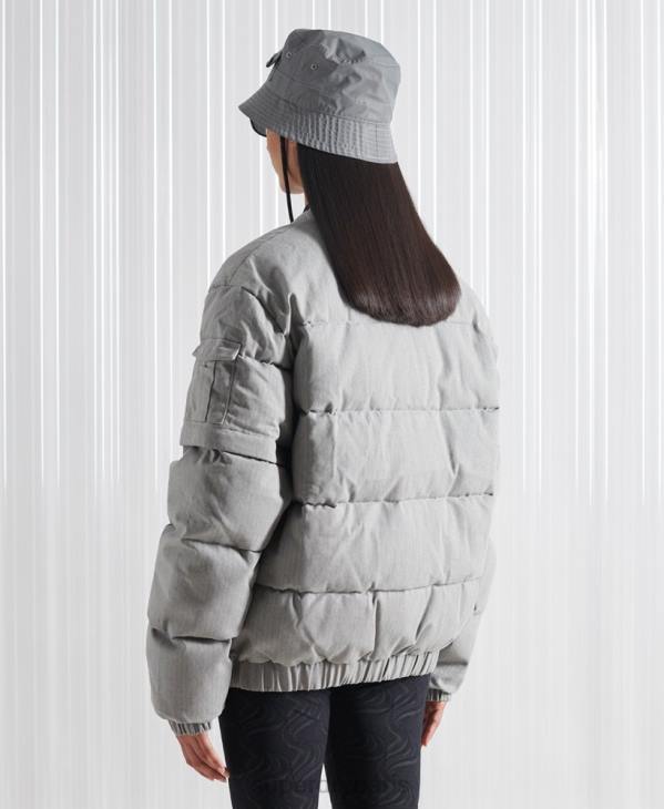 Superdry Hommes doudoune sdx 2 en 1 en édition limitée D64Z1179 vêtements gris foncé