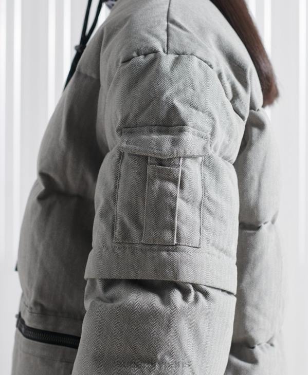 Superdry Hommes doudoune sdx 2 en 1 en édition limitée D64Z1179 vêtements gris foncé