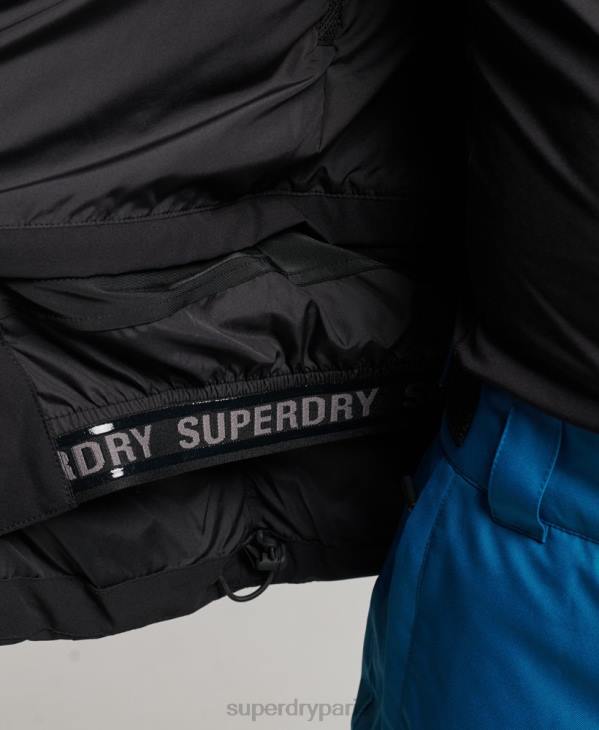 Superdry Hommes doudoune ski radar pro D64Z1066 vêtements noir
