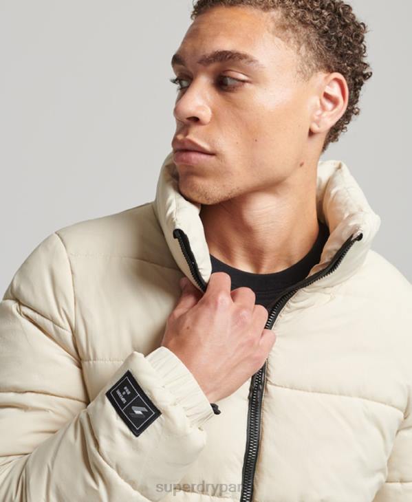 Superdry Hommes doudoune sport sans capuche D64Z996 vêtements beige