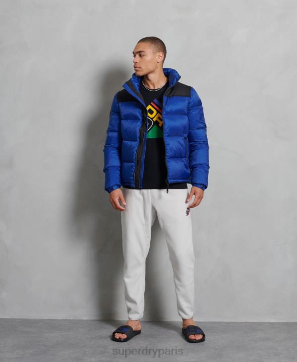 Superdry Hommes doudoune sportstyle code D64Z1178 vêtements bleu