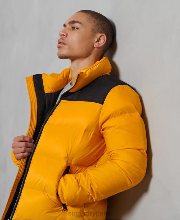 Superdry Hommes doudoune sportstyle code D64Z4507 vêtements jaune
