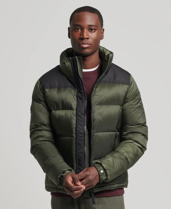 Superdry Hommes doudoune sportstyle code D64Z4711 vêtements vert