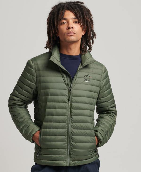 Superdry Hommes doudoune tech core D64Z4504 vêtements kaki
