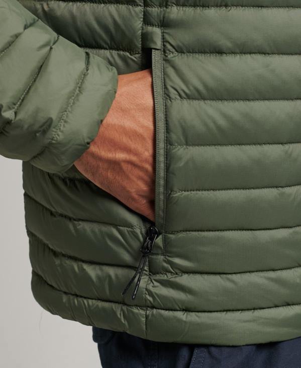 Superdry Hommes doudoune tech core D64Z4504 vêtements kaki