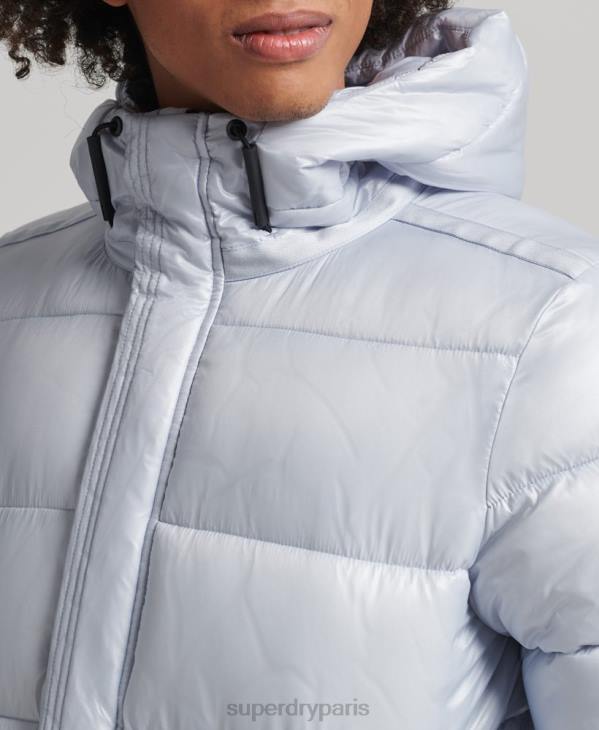 Superdry Hommes doudoune xpd sports luxe D64Z4579 vêtements bleu clair