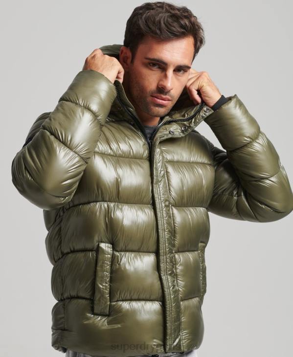 Superdry Hommes doudoune xpd sports luxe D64Z4648 vêtements vert
