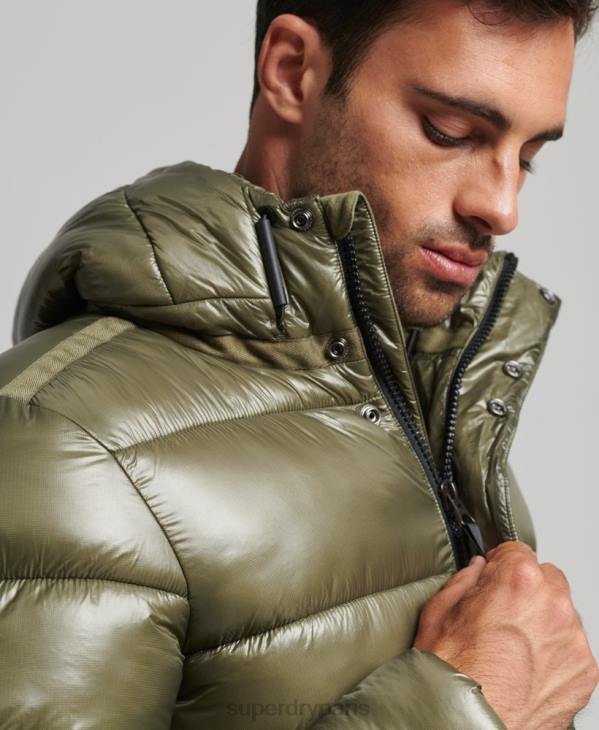 Superdry Hommes doudoune xpd sports luxe D64Z4648 vêtements vert