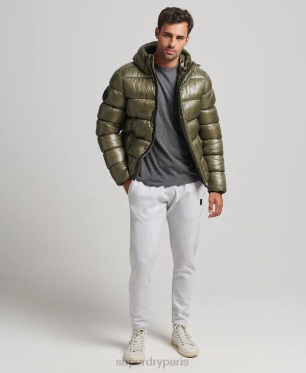 Superdry Hommes doudoune xpd sports luxe D64Z4648 vêtements vert