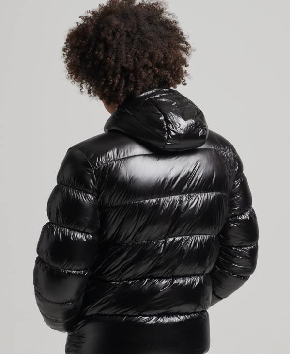 Superdry Hommes doudoune xpd sports luxe D64Z4682 vêtements noir