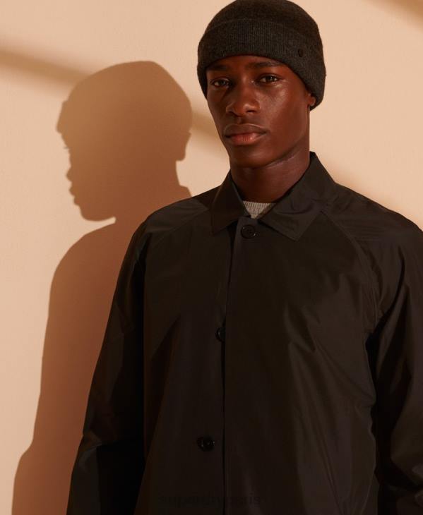Superdry Hommes mac technique en édition limitée D64Z4759 vêtements noir