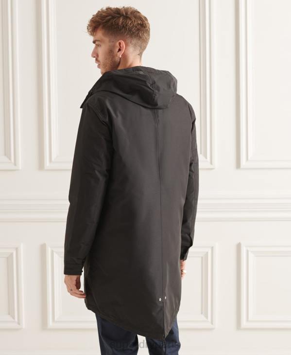 Superdry Hommes parka 3-en-1 à queue de poisson studios D64Z4660 vêtements noir