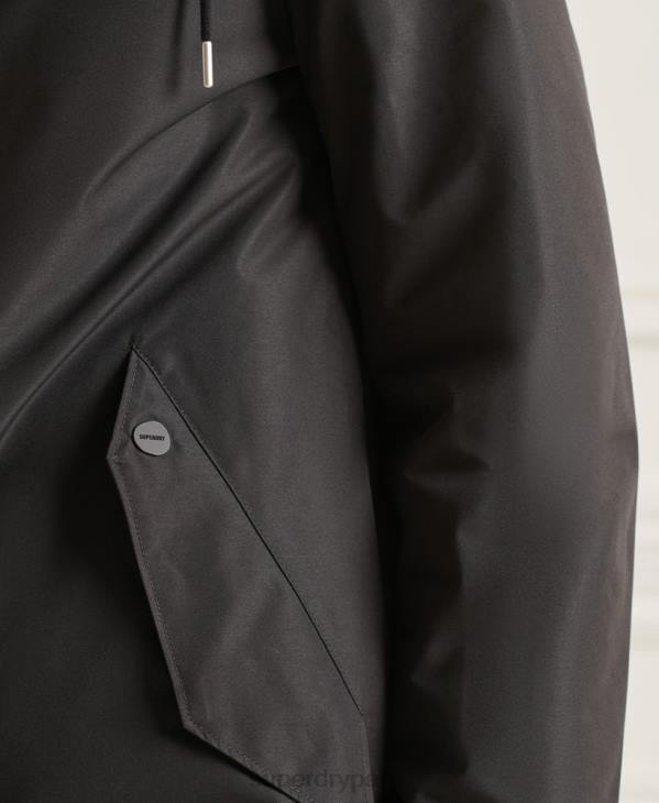 Superdry Hommes parka 3-en-1 à queue de poisson studios D64Z4660 vêtements noir