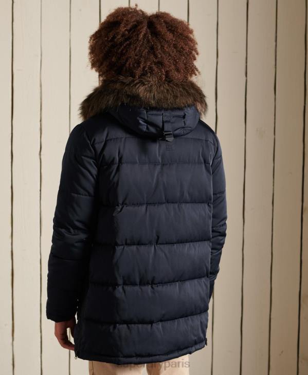 Superdry Hommes parka chinook D64Z4618 vêtements marine