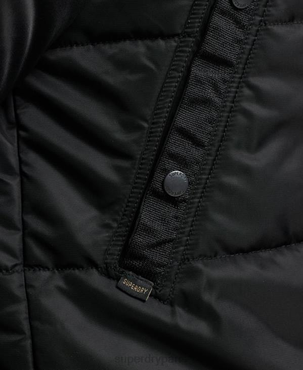 Superdry Hommes parka en chinook D64Z4447 vêtements gris foncé