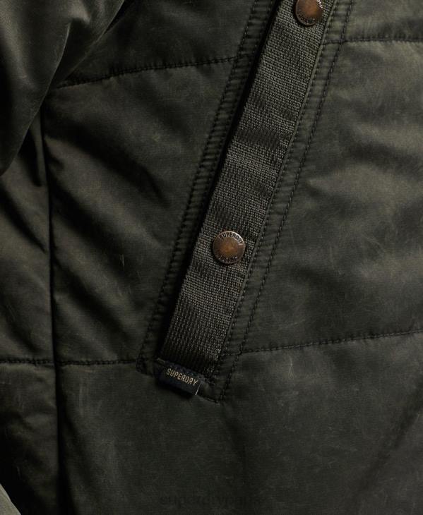 Superdry Hommes parka en chinook D64Z4479 vêtements kaki