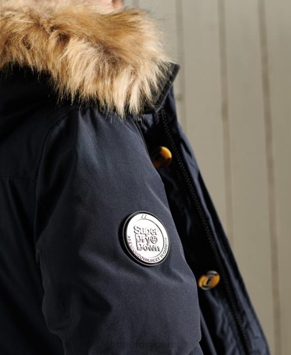Superdry Hommes parka en duvet rookie D64Z4642 vêtements marine