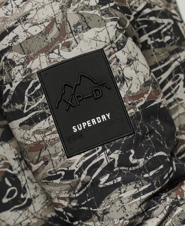 Superdry Hommes parka everest à capuche en fausse fourrure D64Z4547 vêtements vert