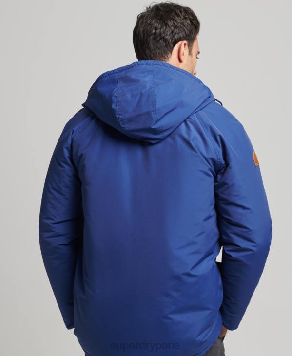 Superdry Hommes parka matelassée montagne D64Z4480 vêtements marine