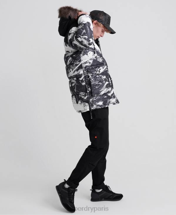Superdry Hommes parka sd explorer D64Z4717 vêtements gris