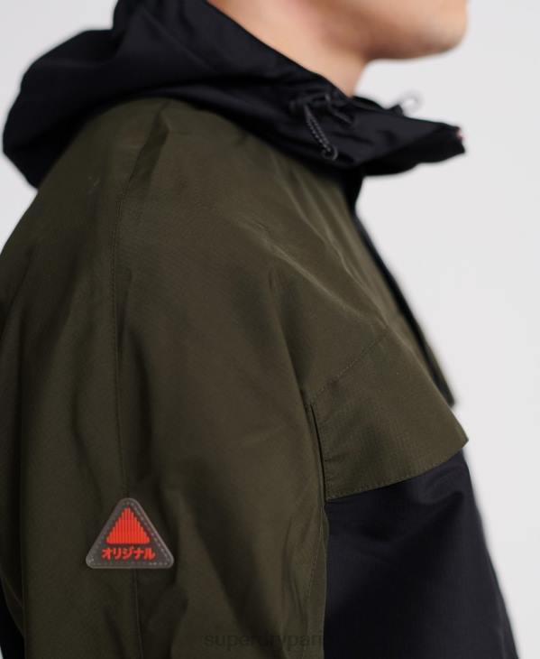 Superdry Hommes veste 5 poches desert alchemy D64Z1198 vêtements vert
