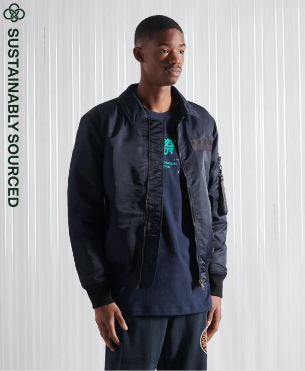 Superdry Hommes veste bomber energy ma2 D64Z4757 vêtements marine