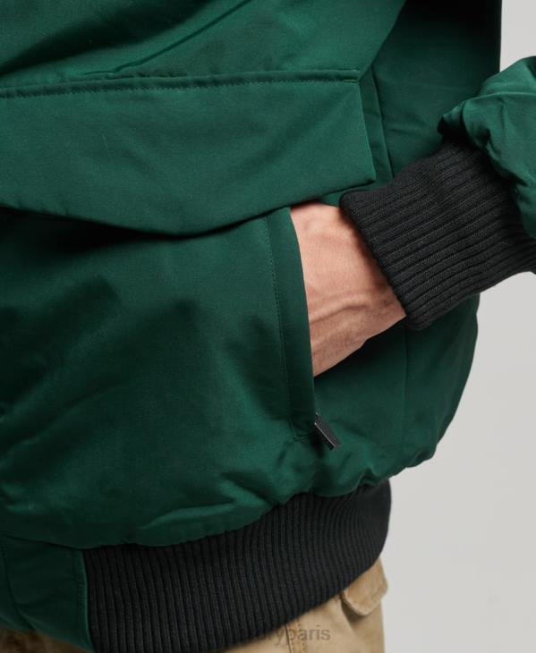 Superdry Hommes veste bomber everest D64Z1168 vêtements vert