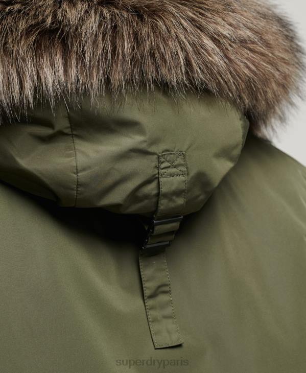 Superdry Hommes veste bomber everest D64Z4452 vêtements kaki
