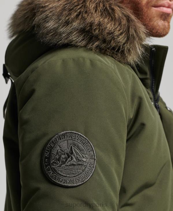 Superdry Hommes veste bomber everest D64Z4497 vêtements vert