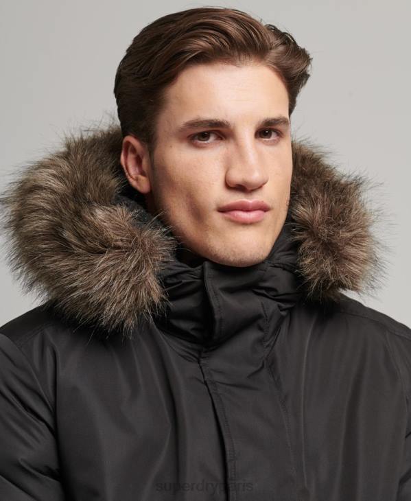 Superdry Hommes veste bomber everest D64Z4503 vêtements gris foncé