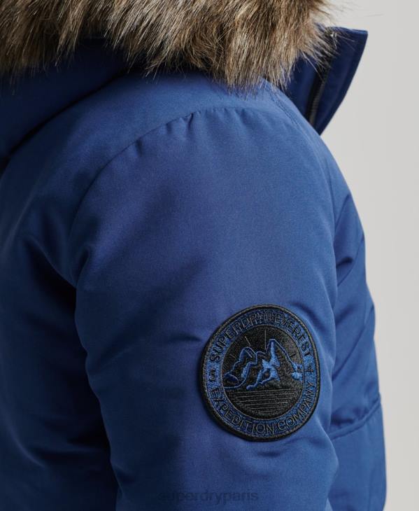 Superdry Hommes veste bomber everest D64Z4565 vêtements marine