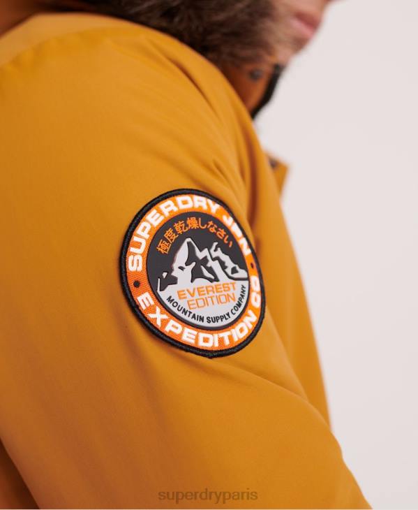 Superdry Hommes veste bomber everest D64Z4604 vêtements jaune