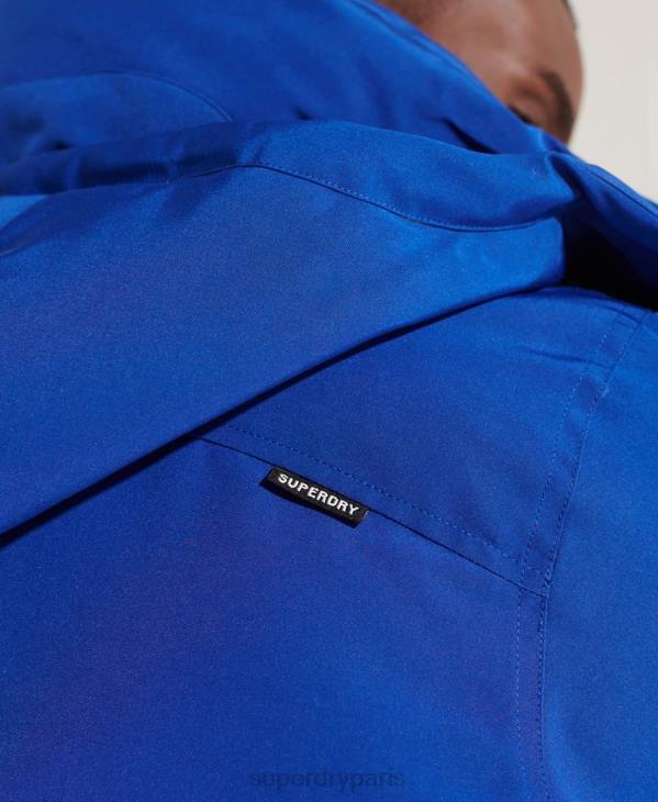 Superdry Hommes veste bomber everest D64Z4615 vêtements bleu