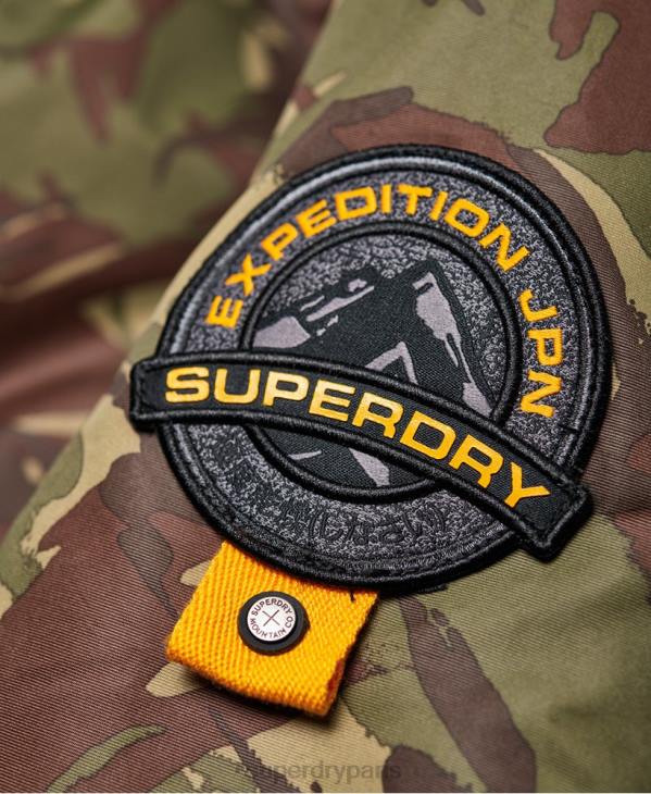 Superdry Hommes veste bomber everest D64Z4708 vêtements kaki