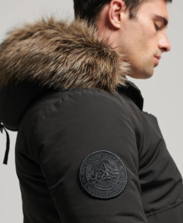 Superdry Hommes veste bomber everest D64Z983 vêtements gris foncé
