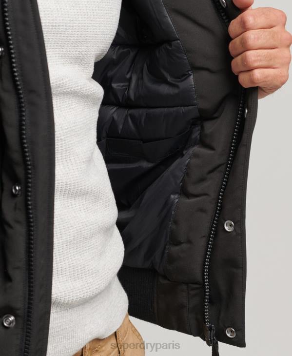 Superdry Hommes veste bomber everest D64Z983 vêtements gris foncé