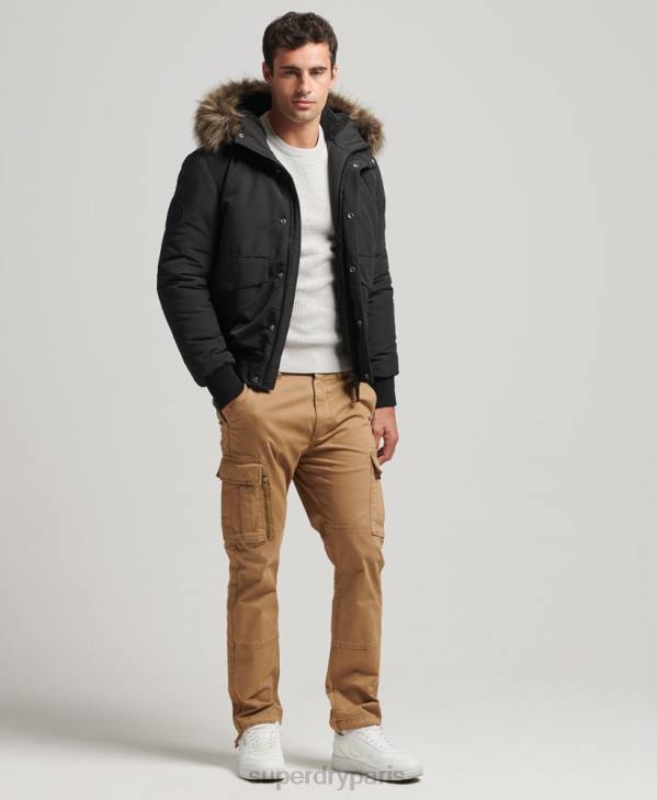 Superdry Hommes veste bomber everest D64Z983 vêtements gris foncé